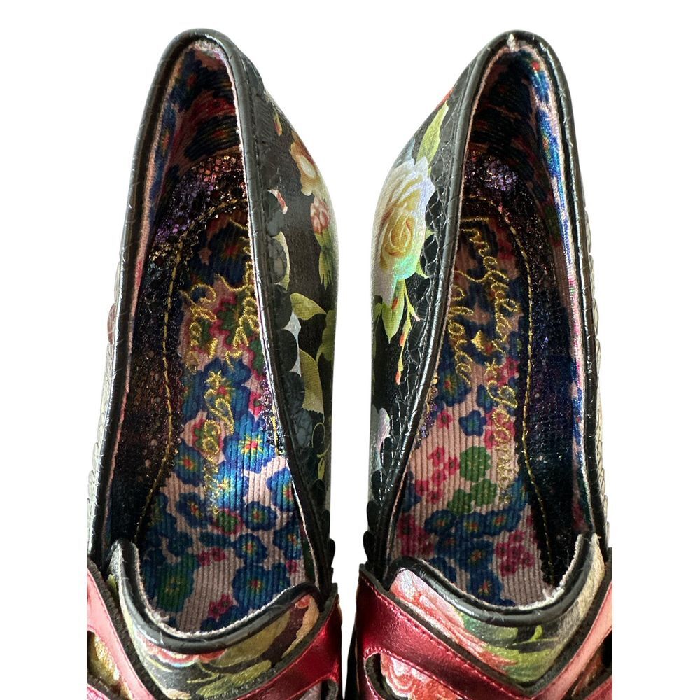 Irregular Choice Iconic Shoes Women Size 41 Floral Chunky Platform Rave New - Picture 7 of 9